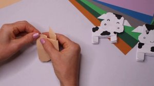 DIY Оригами Корова, Бык и Телёнок. Простые поделки из бумаги
