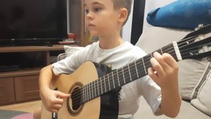 "GREENSLEEVS" (Зеленые Рукава) на классической гитаре