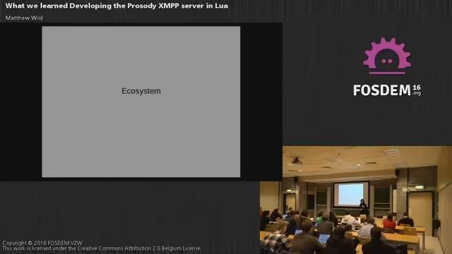 FOSDEM 2016 - K3201 - What We Learned Developing The Prosody Xmpp Server In Lu.mp4 смотреть онлайн