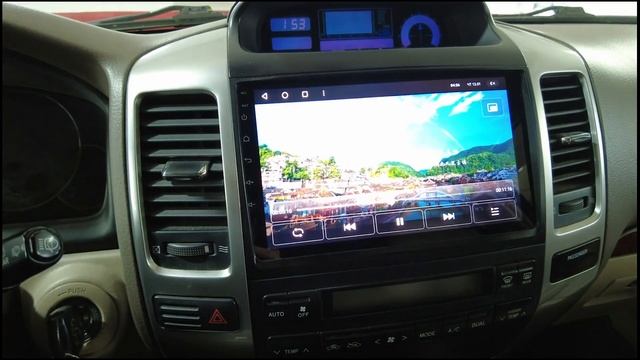 Установка штатной магнитолы Android 9" Teyes CC3 3/32 на автомобиль Toyota Prado 120 2008 г.!