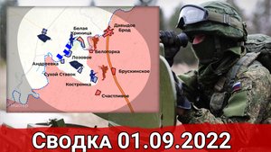 4-й день наступления ВСУ на Николаевско-Криоврожском направлении. Сводка за 01.09.2022 г.