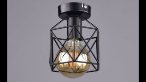 Бра светильник настенный LOFT РС21101 BK/1C РОССВЕТ