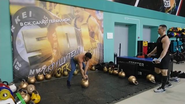 "60 ПОДНЯТЬ НЕ МОГ!" - АЛЕКСЕЙ ШРЕДДЕР. ААРОН ВИРАБЯН. СК "САЛЮТ ГЕРАКЛИОН". смотреть онлайн