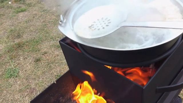 Установка под Казан. Готовим Шурпу смотреть онлайн