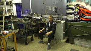 Подготовка злого атмо Ваз 2108 к зимним гонкам на боевых шипах. Облегчение коленвала.