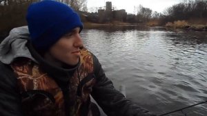 видеоотчёт о рыбалке с лодки за 12/04/2015