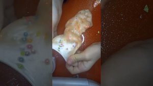 Слайм из клея пва и зубной пасты