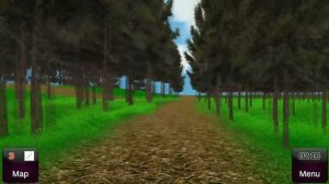 Прохождение дистанции для начинающих. Android игра "Спортивное ориентирование"
