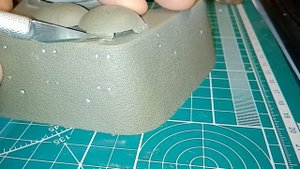 Сварные швы из тянутого литника.Бронировок вентиляторов.