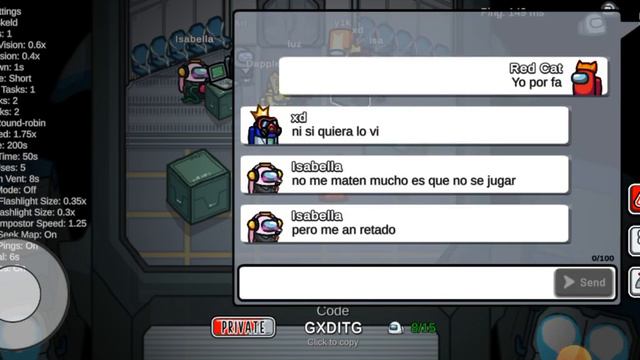 Among Us but the Crewmate and Impostor is Red Cat in The Skeld and Mira HQ смотреть онлайн