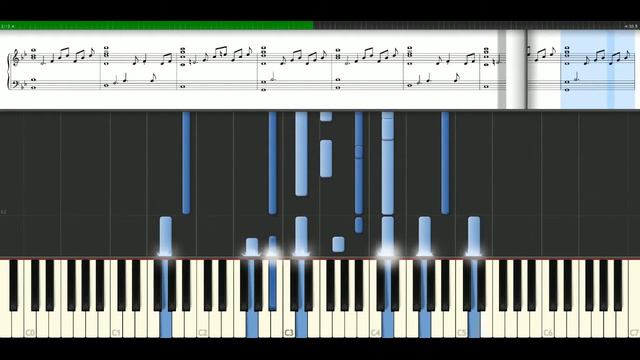 Lana Del Rey - Summertime sadness [Piano Tutorial] Synthesia смотреть онлайн
