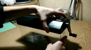 Мини-настольный ручной шредер | Уничтожитель бумаги | Обзор | Распаковка