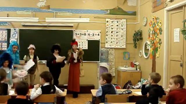 Буратино в школе 913 и библиотека №12 смотреть онлайн