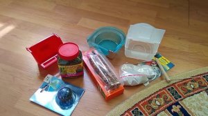 Покупки и размещение предметов в клетке/неразлучники