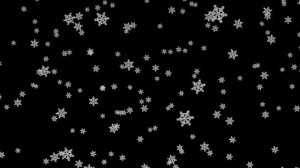 Снежинки снег снегопад/ футаж / footage / черный фон / background / chromakey / хромакей
