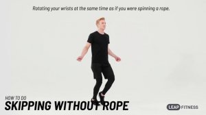 How to Do：SKIPPING WITHOUT ROPE