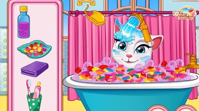 Игра Кошка Анжела Получает Диплом
