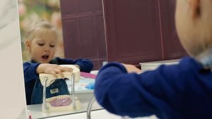 Детский приём у стоматолога.