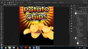 How to  Design  Product  Packaging (CHIPS) | Photoshop  CC Tutorial