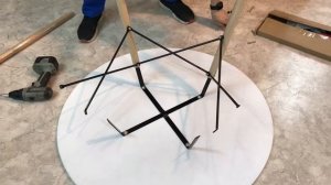 Сборка стола Т-8