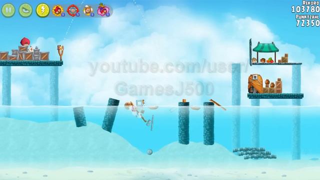 Angry Birds Rio High Dive Level 20 Walkthrough 3 Stars Lösung смотреть онлайн