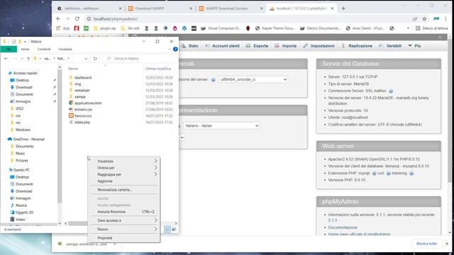 installare xampp con Windows 10 / 11 смотреть онлайн