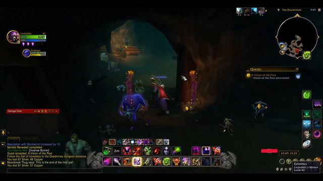How to get to the entrance of the Dungeon The Deadmines | Westfall | WoW World of Warcraft смотреть онлайн