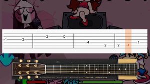 Parish - Friday Night Funkin (Mid-Fight Masses) OST - Guitar tutorial (TAB)