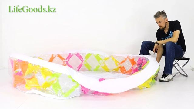 Бассейн детский надувной большой Intex 56494: обзор от Интернет магазина LifeGoods.kz смотреть онлайн