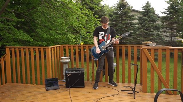 Boulevard Of Broken Dreams Electric Guitar Cover смотреть онлайн