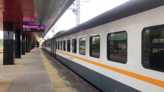 ЭП2Д-0069 ЦППК Перекраска Наше Подмосковье На станции Минская смотреть онлайн