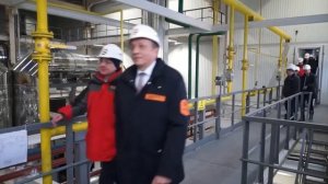 Открытие мини-ТЭЦ для Надеждинского металлургического завода