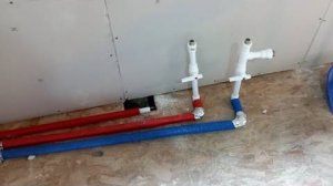Разводка водопроводных труб по дому. Собираем мозаику из гипсокартона