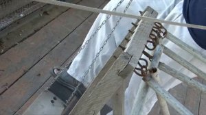 Колокольня Астраханского кремля, что над Пречистенскими воротами. 2010 год. SD handicam.