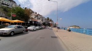 Обзор города Кушадасы.Через город на моторе. Road trip Kusadasi