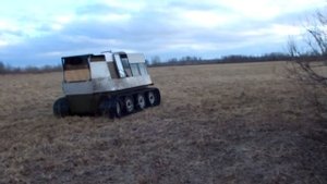 Могучий Гусеничный вездеход болотоход, первые покатушки\ Crawler swamp buggies, first test