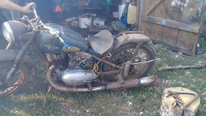 Первый запуск ИЖ 49 после сборки мотора.