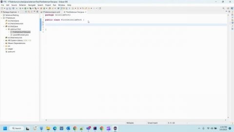 Class 1- Selenium First Test(Launch your browser)#automation #selenium #learnselenium