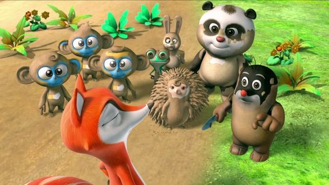 Кротик і Панда - Серія 37. Парк розваг - Розвиваючий мультфільм для дітей смотреть онлайн