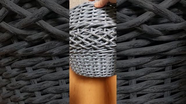 Кашпо 12л ротанг 0.6 пт.Сетка отзыв.