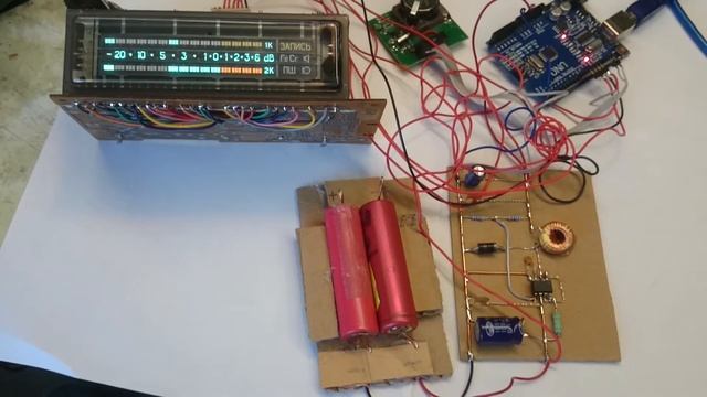 Индикатор уровня сигнала МАЯК 233 прикручиваем к arduino смотреть онлайн