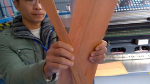 склейка шпона в торец