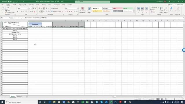 Google Maps API Distance Matrix смотреть онлайн