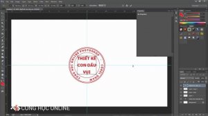 Photoshop CC 2015: Hướng dẫn thiết kế con dấu trong Photoshop - Bài 10