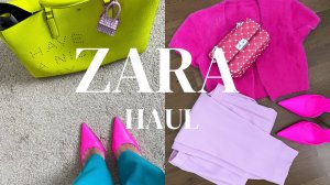 ZARA РАСПАКОВКА | Розовые НЕОНОВЫЕ ТУФЛИ НОВАЯ КОЛЛЕКЦИЯ ЛЕТО 2022