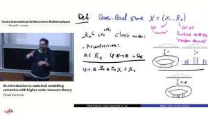 Ohad Kammar: An introduction to statistical modelling semantics with higher-order measure theory