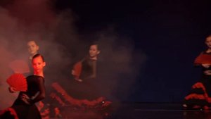 Испанский танец, стилизованная хореография, дети 11-12 лет