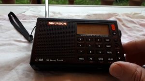 Радиоприёмник SIHUADON R-108. Первое впечатление. Приём дальней радиостанции на ФМ.