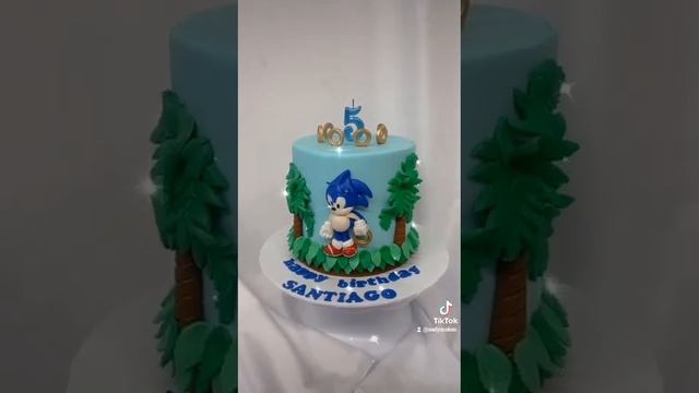 Sonic Cake ( Sonic the hedgehog Cake  ) / Pastel De Sonic