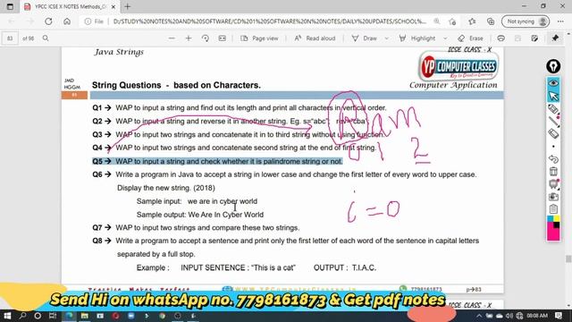 Lecture 3 - How to check Palindrome string in java | Java String Programs | reverse string in java